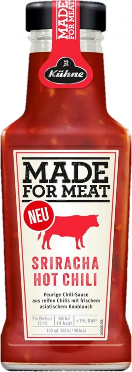 Соус "KUHNE" томатный острый с перцем Чили 235мл ст/б