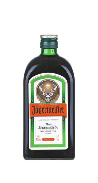 Ликер Ягермайстер десерт/трав. 35% 0,5л