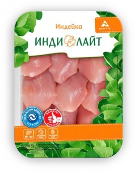 Медальон из индейки лоток 500г Новые Фермы