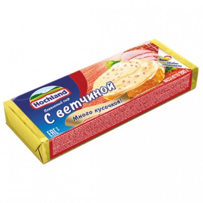 БЗМЖ Сырок Хохланд плав. с ветчиной 100гр