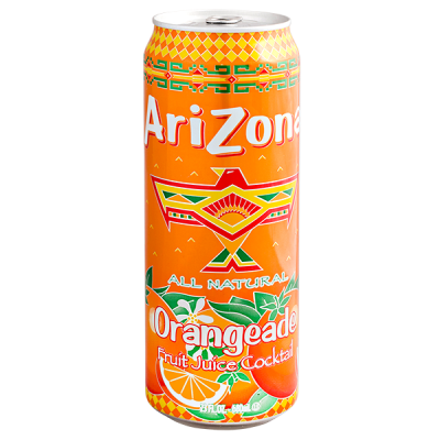 Холодный чай Arizona апельсин 680л ж/б