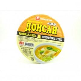 Лапша б/п Куриная не острая 86г Nongshim Донсан