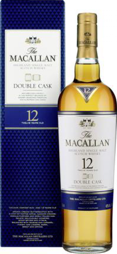Виски Макаллан Дабл Каск выдержка 12лет 40% 0,7л п/у