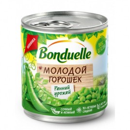 Горошек зеленый молодой Бондюэль 425мл ж/б