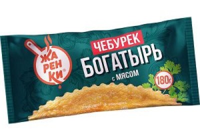 Чебуреки "Богатырь" с мясом 180г Жарики