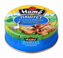 Паштет из гусиной печени Hame ж/б 250г