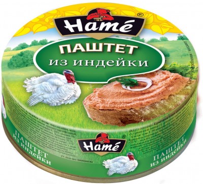Паштет из индейки Hame ж/б 250г