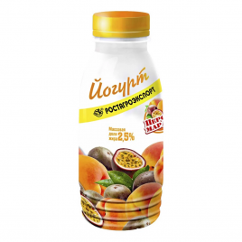 БЗМЖ Йогурт Персик, маракуйя 290г РАЭ