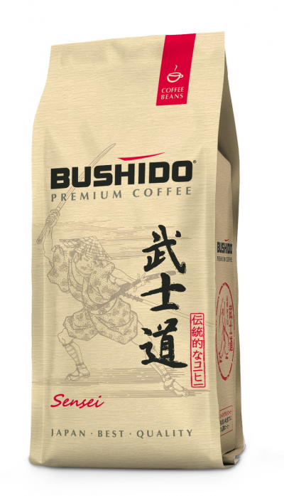 Кофе Бушидо ХОРС Розница Sensei зерно 227гр