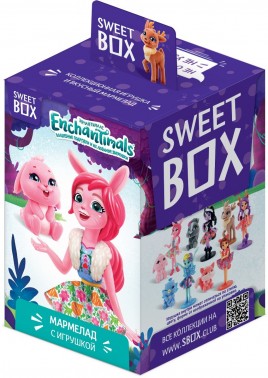 Свитбокс Мармелад с игрушкой в коробочке "Энчантималс" 10г