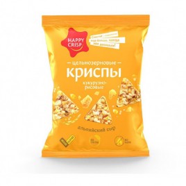 Криспы цельнозерновые HAPPY CRISP Альпийски й сыр  50г