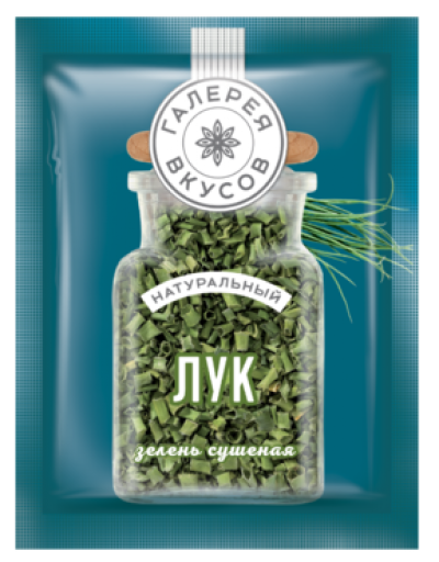 Лук зелень сушеная 5г Галерея Вкусов