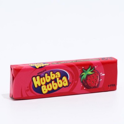 Жевательная резинка Хубба-Бубба клубника 35гр