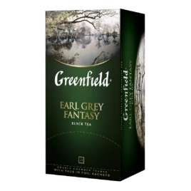 Чай Гринфилд черный Эрл грей фэнтази 25пaк. 50г