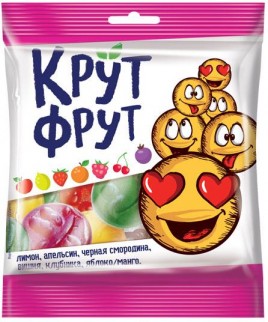 Жевательный мармелад Крут Фрут Смайлики 70г