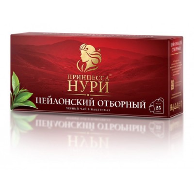 Чай Принцесса Нури черный отборный 25пак. 50г