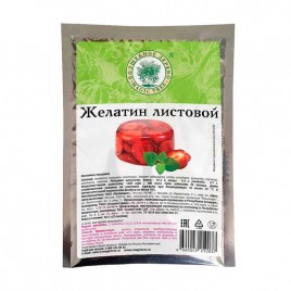 Желатин пищевой листовой 12,5 г Волшебное дерево