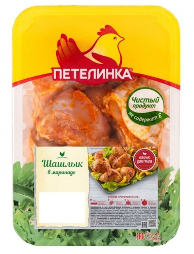 Шашлык в маринаде охл. 1кг Петелинка