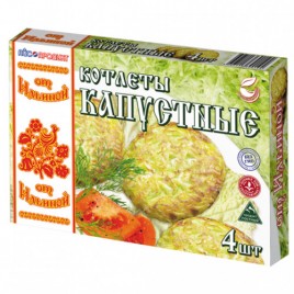 Котлеты капустные от Ильиной 300гр