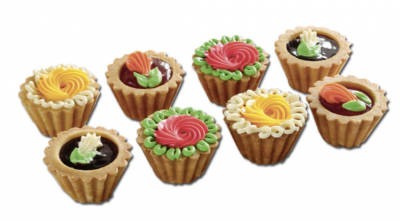 Пирожное "Корзиночка" ягодная 260г /Венский цех