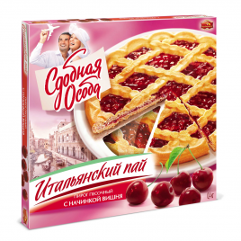 Пирог Итальянский пай Вишня Черемушки 400г