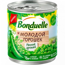 Зеленый горошек Бондюэль молодой 200г