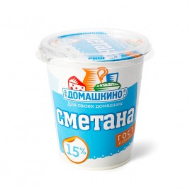 БЗМЖ Сметана 15% 300 Село Домашкино