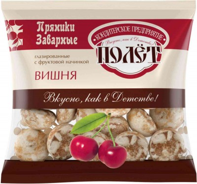 Пряники вишня Полет 300г