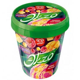 Экзо Манго Малина Мароженое молочное  ведро 520г.