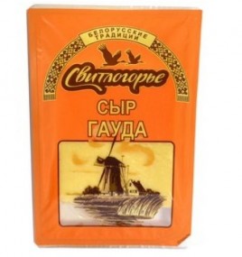 БЗМЖ Сыр Гауда Свитлогорье 45% нарез. 150г