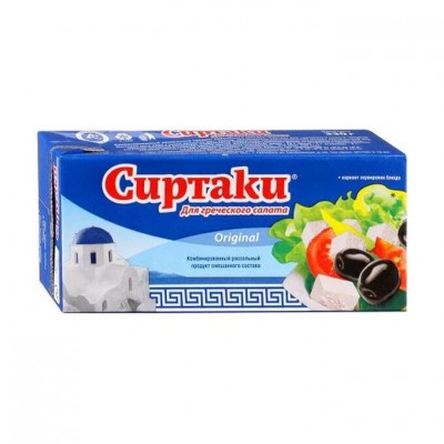 АКЦИЯ!!! СЗМЖ Сиртаки Original для греческого салата 55% 330г