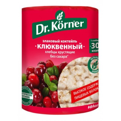 Хлебцы "Dr.Korner"Клюква 100г