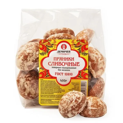 Пряники Сливочные 400г Демичев