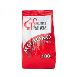 Молоко сухое Славная трапеза 400гр