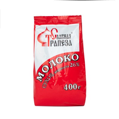Молоко сухое Славная трапеза 400гр