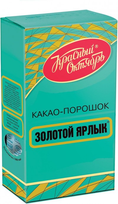 Какао-порошок Золотой ярлык Кр.Ок.100г