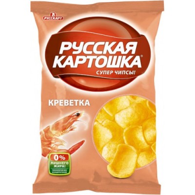 Чипсы Русская картошка Креветка 80г