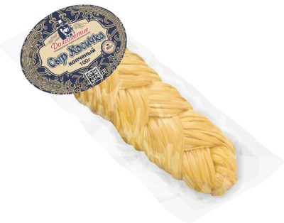 Сыр Чечил Косичка коп.  Долголетие 45% 100г термо/уп