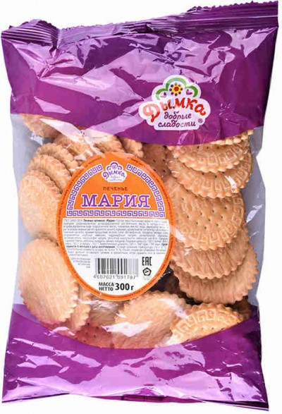 Печенье Мария 300г Дымка Добрые Традиции