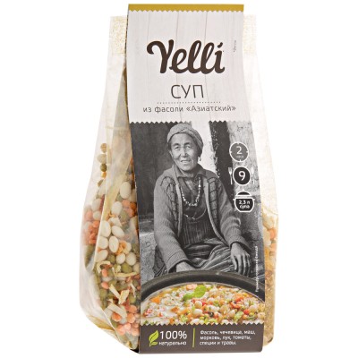 Yelli Жареный рис с имбирем и шиитаке 170г КХАО ПАД