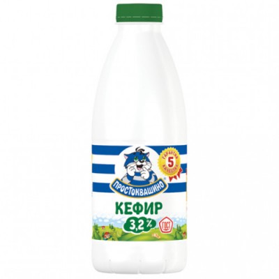 БЗМЖ Кефир Простоквашино 3,2% ПЭТ 930г