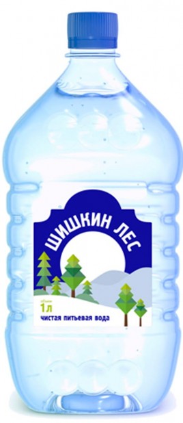 Вода Шишкин лес 1л б/г пэт