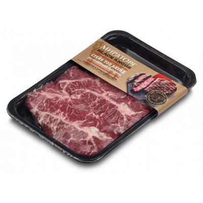 Стейк Топ Блейд из гов. Блэк Ангус охл. 0,46кг Мираторг