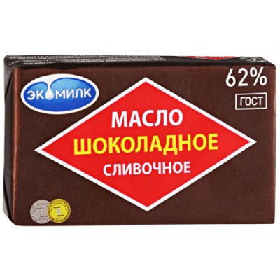 БЗМЖ Масло Шоколадное Экомилк 62% 180г