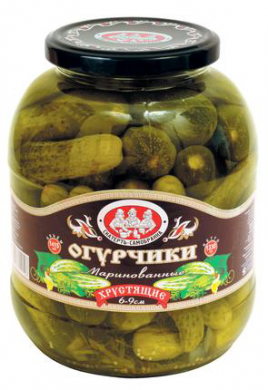 Огурчики марин. 1,415л ст/б Скатерть Самобранка