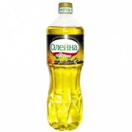Масло подсолнечное+оливковое Олейна  1л