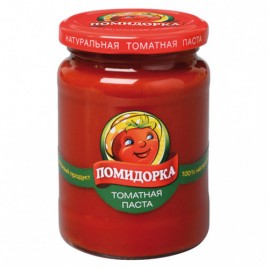 Томатная паста Помидорка 250 мл. с/б