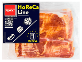 Бекон Венгерский с/к нарез. в/у 500г HoReCa
