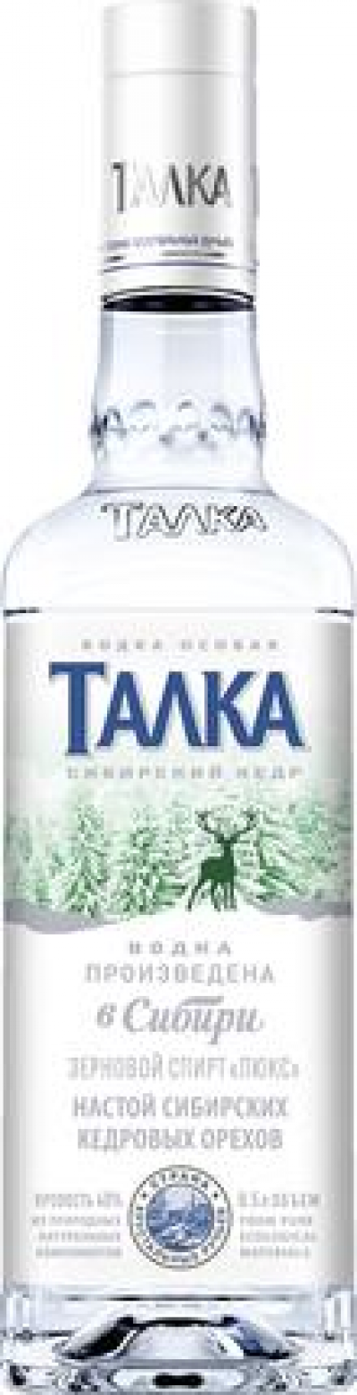 Водка Талка Сибирский Кедр 40% 0,5л