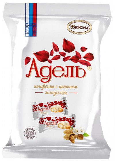 Конфеты Адель с цельн.миндалем 1кг. Акконд